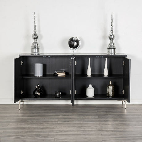 Beckham Silver Server - Ornate Home