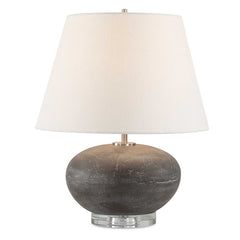 Beckley Black/Gray Stone Table Lamp - Ornate Home
