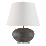 Beckley Black/Gray Stone Table Lamp - Ornate Home