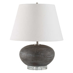 Beckley Black/Gray Stone Table Lamp - Ornate Home