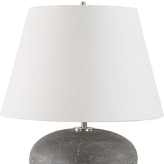 Beckley Black/Gray Stone Table Lamp - Ornate Home