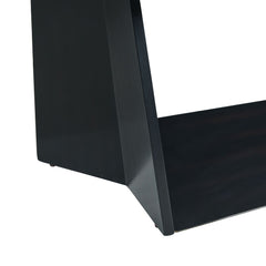 Beckley Dark Marble/Dark Espresso Coffee Table - Ornate Home