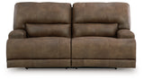 Beckley Place Earth 2 Seat PWR REC Sofa ADJ HDREST - Ornate Home