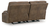 Beckley Place Earth 2 Seat PWR REC Sofa ADJ HDREST - Ornate Home