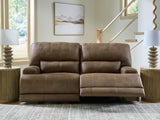 Beckley Place Earth 2 Seat PWR REC Sofa ADJ HDREST - Ornate Home