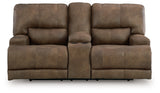 Beckley Place Earth PWR REC Loveseat/CON/ADJ HDRST (Online Special Price) - Ornate Home