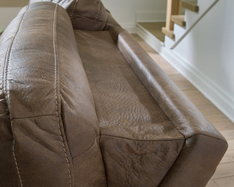 Beckley Place Earth PWR REC Loveseat/CON/ADJ HDRST - Ornate Home