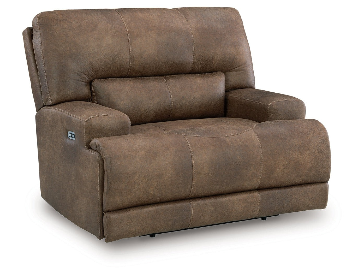 Beckley Place Earth PWR Recliner/ADJ Headrest (Online Special Price) - Ornate Home