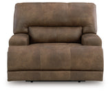 Beckley Place Earth PWR Recliner/ADJ Headrest (Online Special Price) - Ornate Home