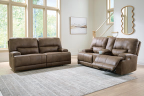 Beckley Place Earth Power Reclining Sofa and Loveseat - Ornate Home