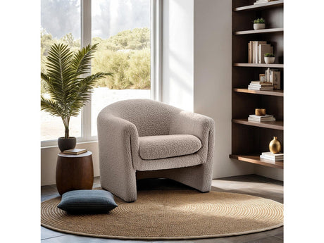 Bedale Mushroom Accent Chair - Ornate Home