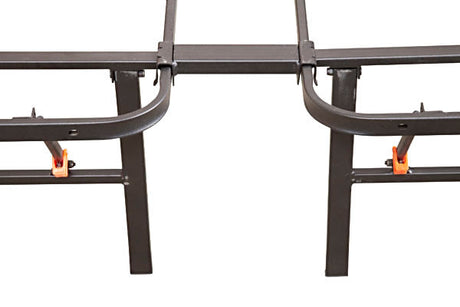 Bedder Base Black Twin Platform Bed Base - Ornate Home