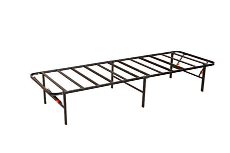 Bedder Base Black Twin Platform Bed Base - Ornate Home