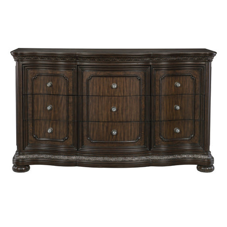 Beddington Dark Cherry Dresser - Ornate Home