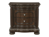 Beddington Dark Cherry Nightstand - Ornate Home