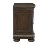 Beddington Dark Cherry Nightstand - Ornate Home