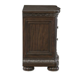 Beddington Dark Cherry Nightstand - Ornate Home