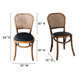 Bedford Light Brown Dining Chair (Set of 2) - Ornate Home