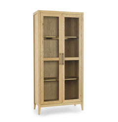 Beechgrove Natural Display Cabinet - Ornate Home
