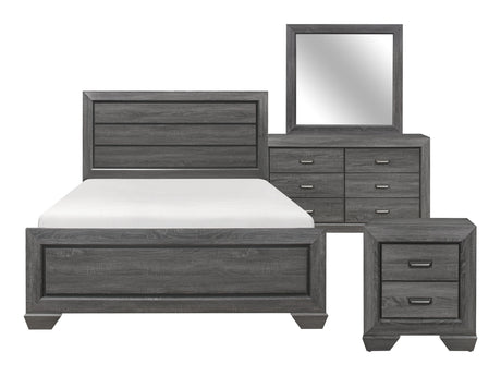 Beechnut Gray 4-piece Queen Bedroom Set - Ornate Home