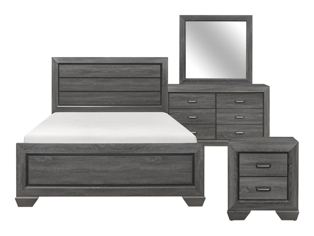 Beechnut Gray 4-piece Queen Bedroom Set - Ornate Home