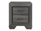 Beechnut Gray Nightstand - Ornate Home