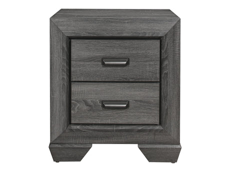 Beechnut Gray Nightstand - Ornate Home
