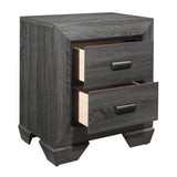 Beechnut Gray Nightstand - Ornate Home