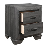 Beechnut Gray Nightstand - Ornate Home