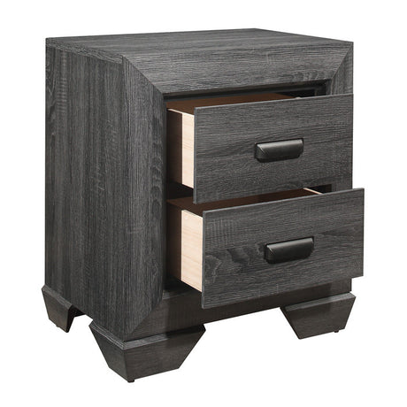 Beechnut Gray Nightstand - Ornate Home