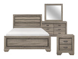 Beechnut Natural 4-piece Queen Bedroom Set - Ornate Home
