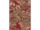 Beedeville Red Floral Rug - Ornate Home