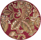 Beedeville Red Floral Rug - Ornate Home