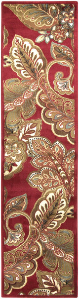 Beedeville Red Floral Rug - Ornate Home