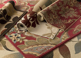Beedeville Red Floral Rug - Ornate Home