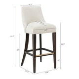 Beever Barstool in Cream - Ornate Home