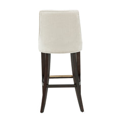 Beever Barstool in Cream (set of 2) - Ornate Home