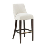Beever Barstool in Cream (set of 3) - Ornate Home