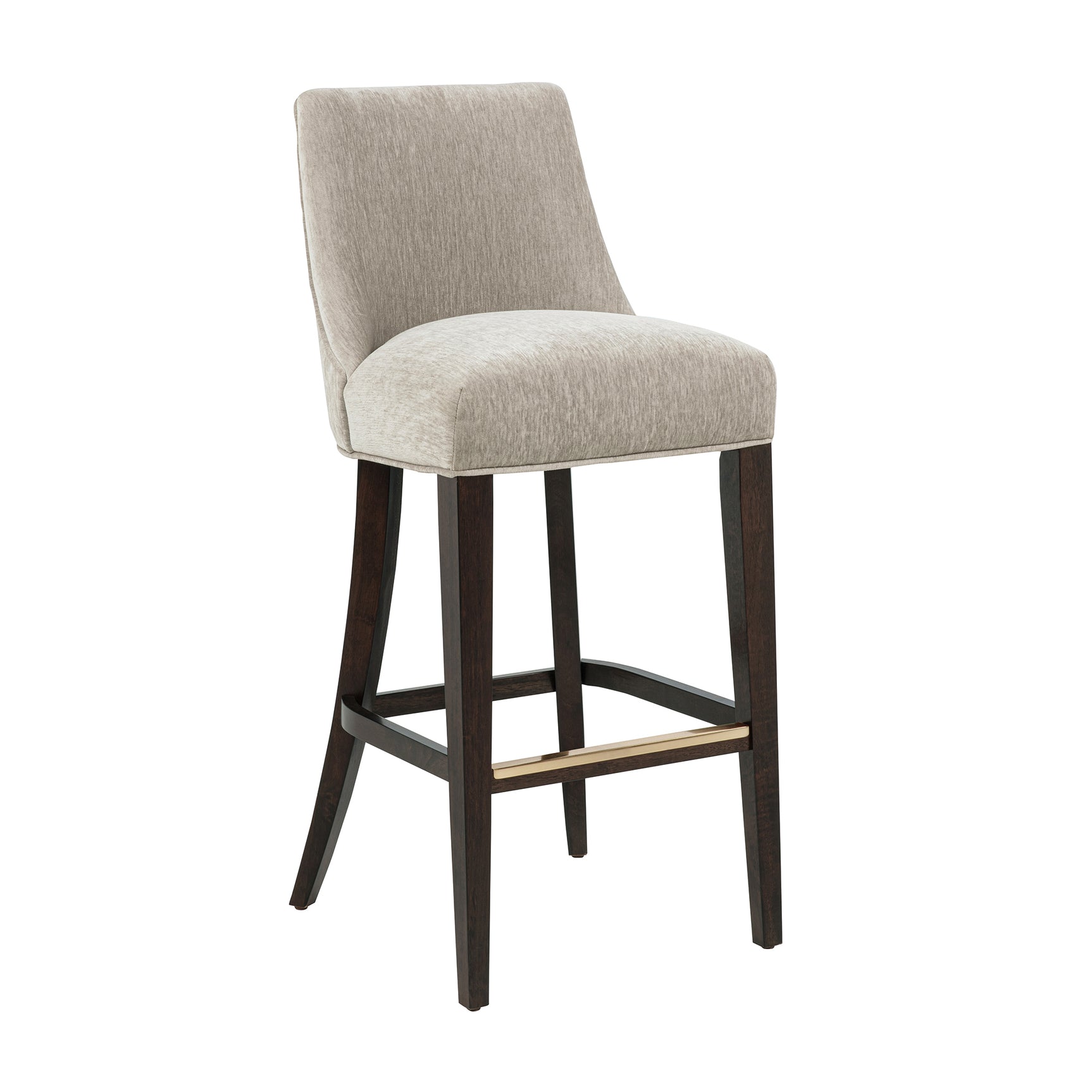 Beever Barstool in Taupe - Ornate Home