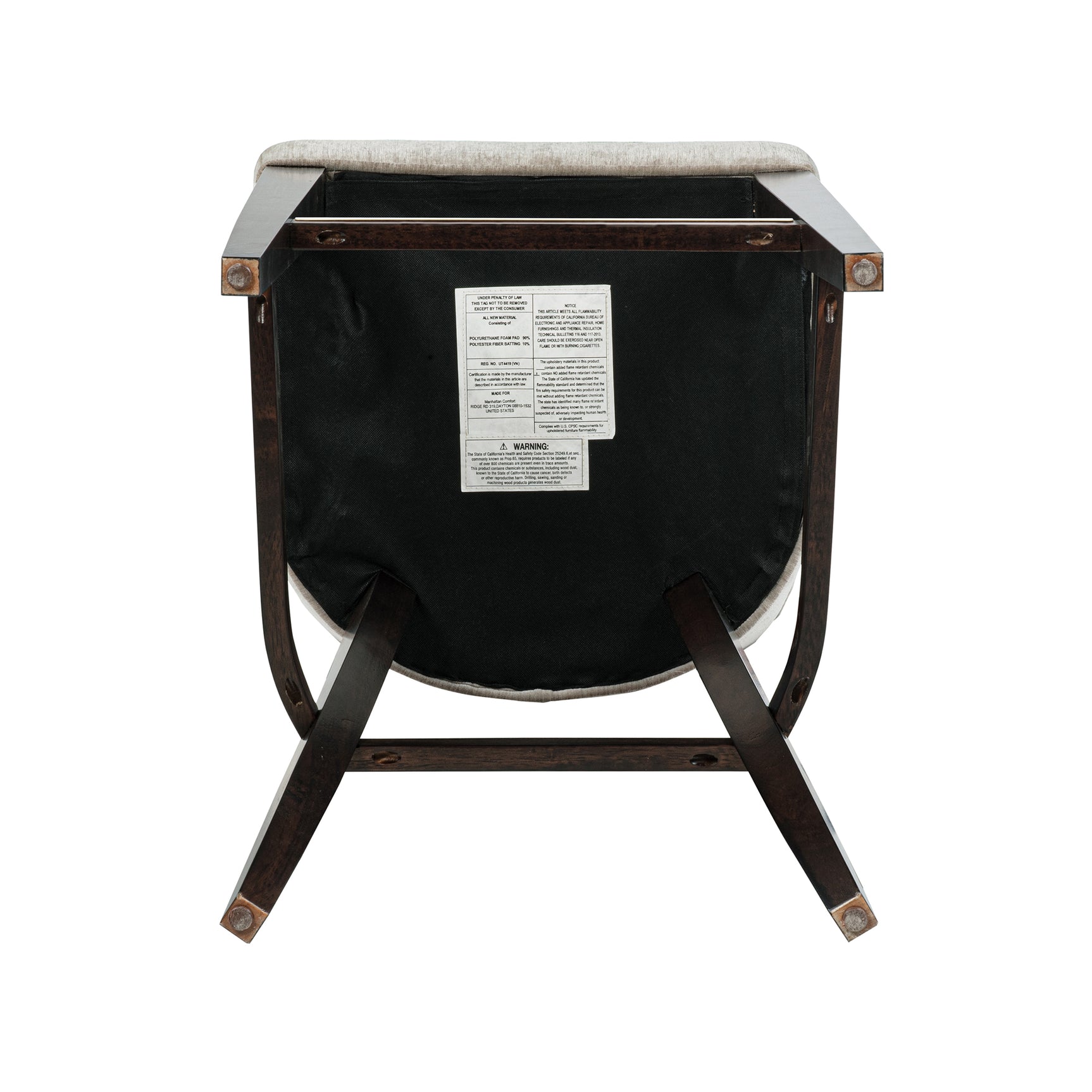 Beever Barstool in Taupe - Ornate Home