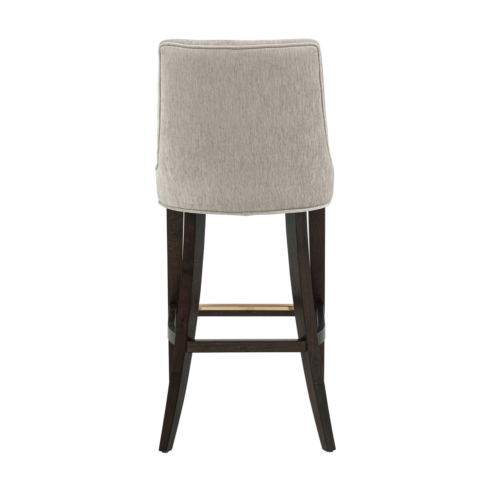 Beever Barstool in Taupe (set of 2) - Ornate Home