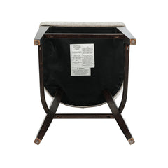 Beever Barstool in Taupe (set of 2) - Ornate Home