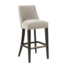 Beever Barstool in Taupe (set of 3) - Ornate Home