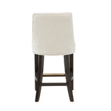 Beever Counter Stool in Cream - Ornate Home