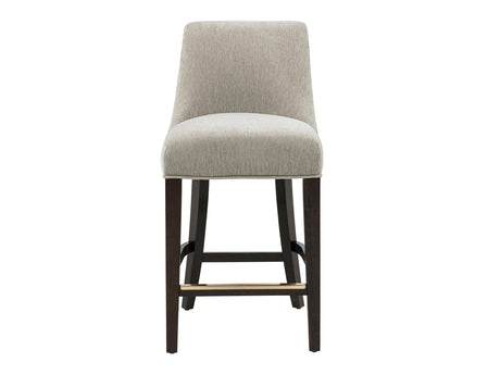Beever Counter Stool in Taupe - Ornate Home