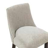 Beever Counter Stool in Taupe (set of 2) - Ornate Home