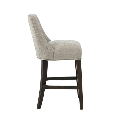 Beever Counter Stool in Taupe (set of 2) - Ornate Home