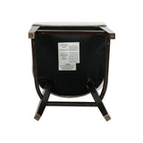 Beever Counter Stool in Taupe (set of 3) - Ornate Home