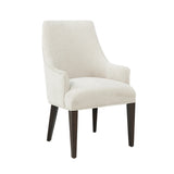 Beever Dining Armchair in Cream (set of 2) - Ornate Home