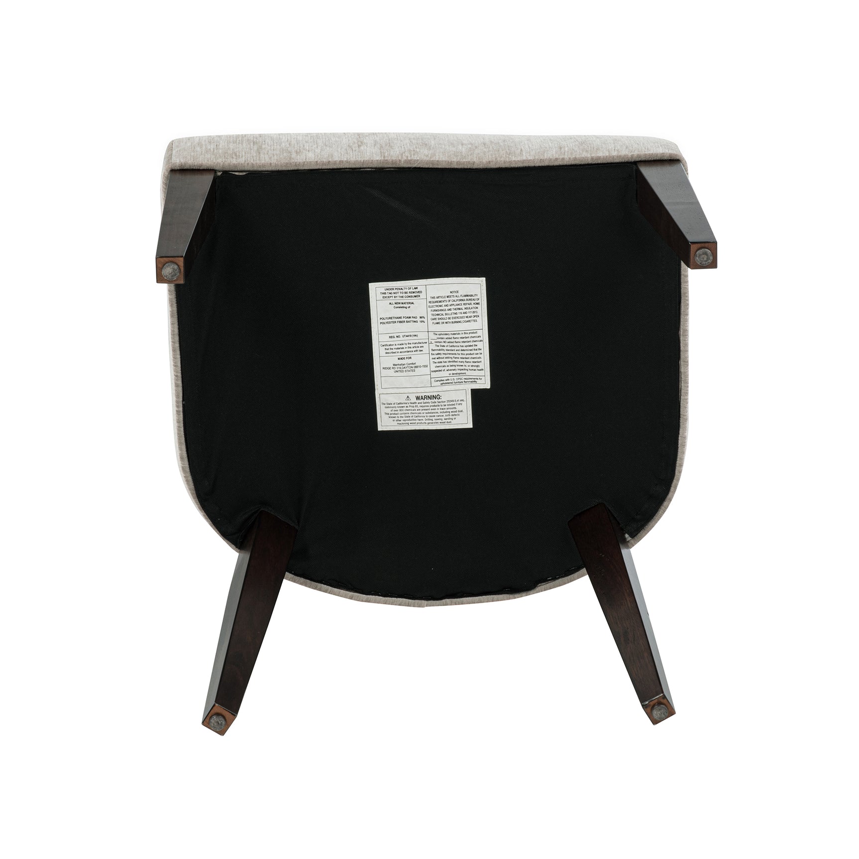 Beever Dining Armchair in Taupe - Ornate Home